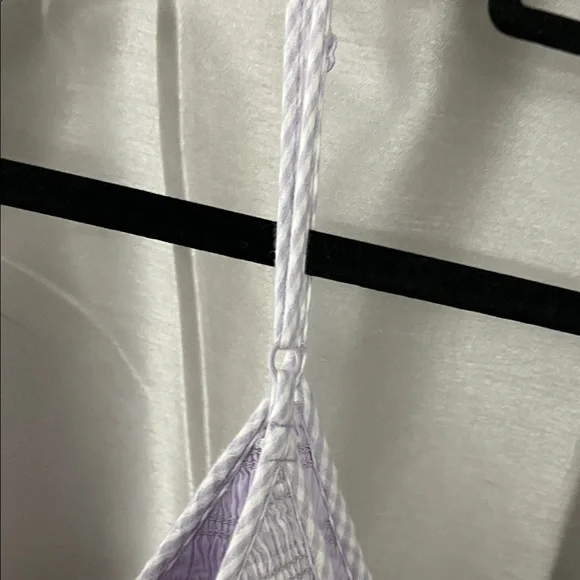 Aerie Soft Lilac gingham Maxi Dress - Picture 12 of 12